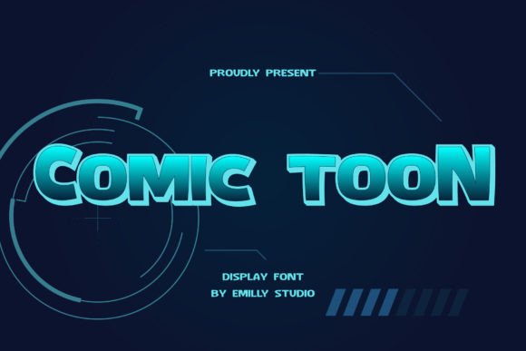 Comic Toon: A Playful Display Font for Joyful Designs