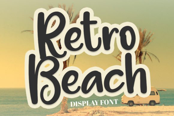Discovering the Charm of Retro Beach Font