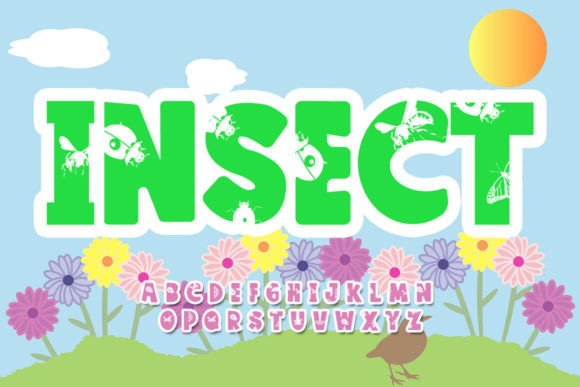 Discovering the Insect Display Font for Your Creative Projects