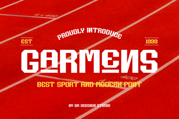 Exploring Garmens: A Bold Display Font for Creative Impact