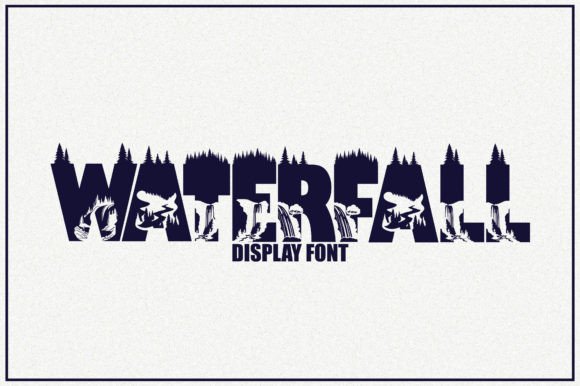Exploring the Charming Appeal of the Waterfall Typeface